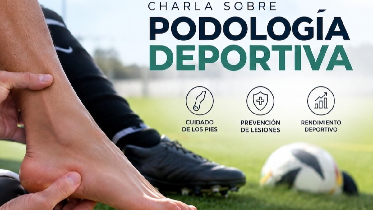 Charla sobre podología deportiva